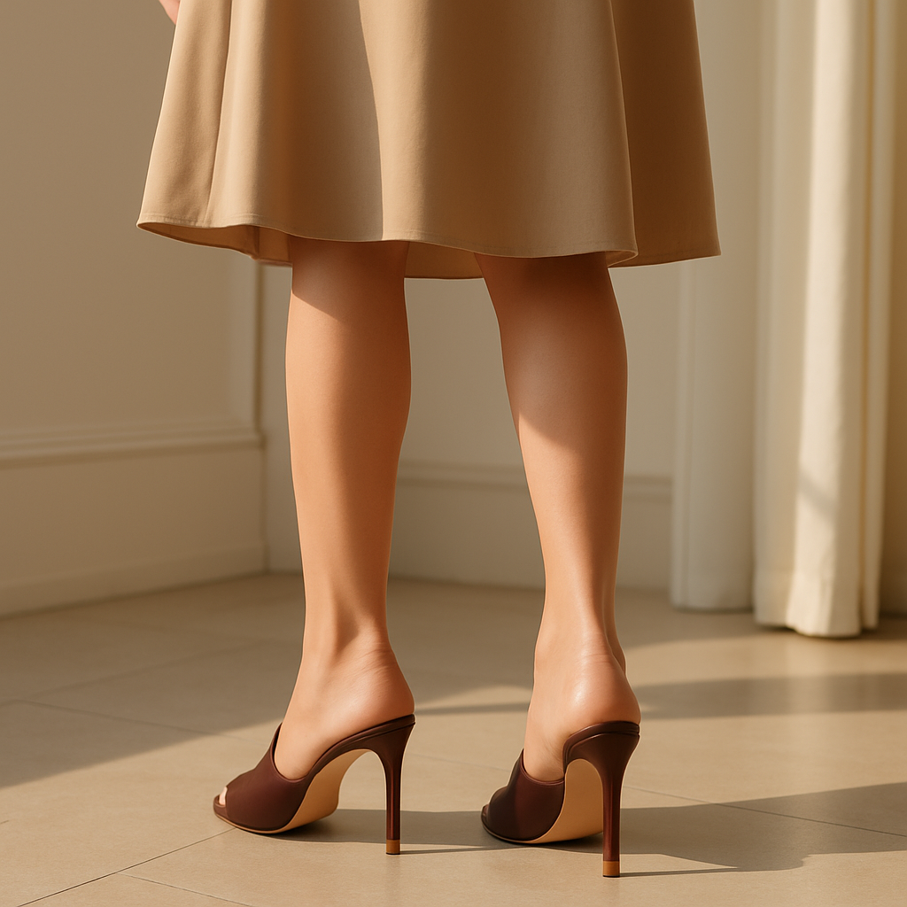 Escarpin Marron Chocolat