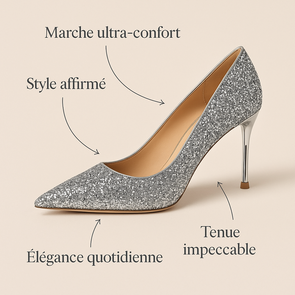 Escarpin Paillette Mariage