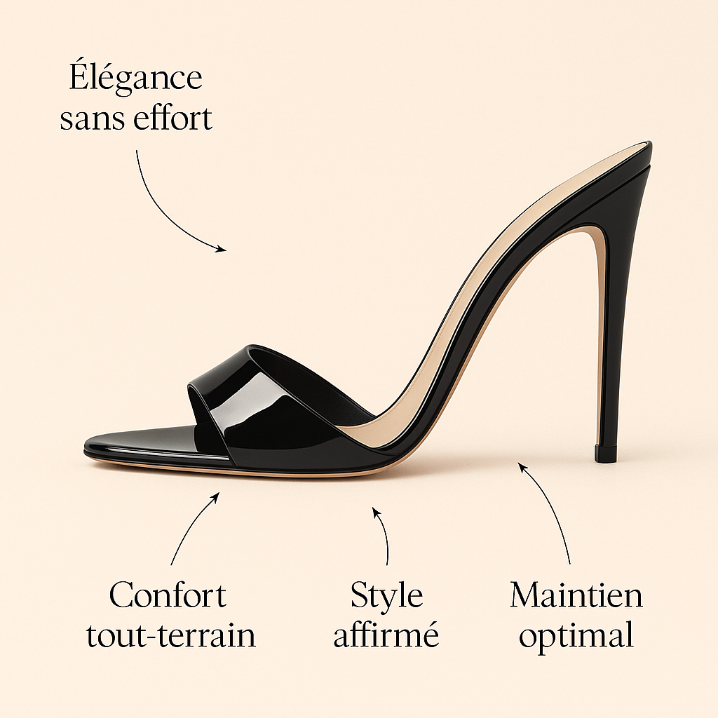 Escarpin Noir Vernis