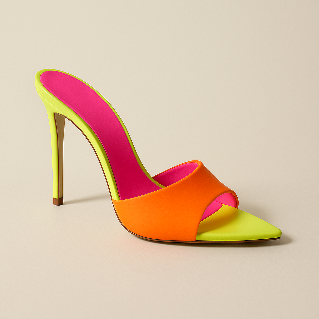 Escarpin Multicolore