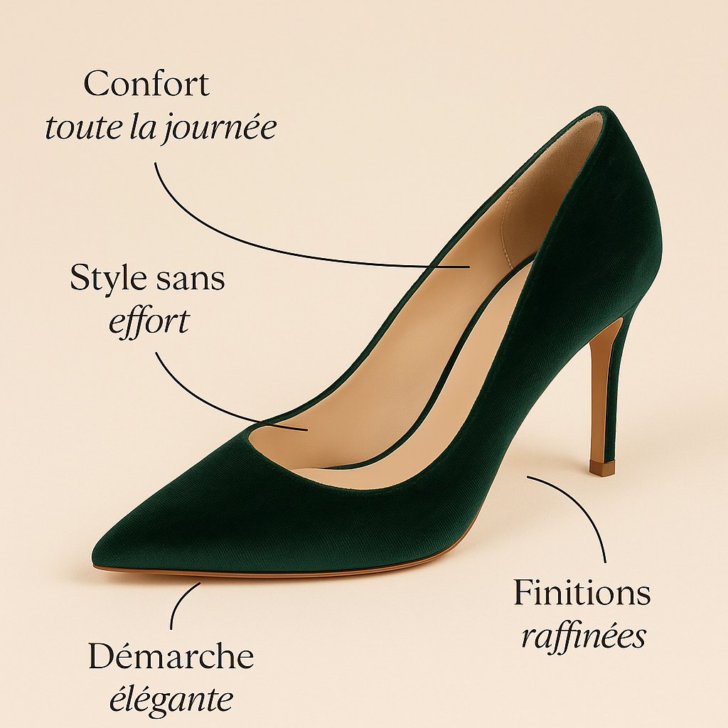 Escarpin Vert Sapin