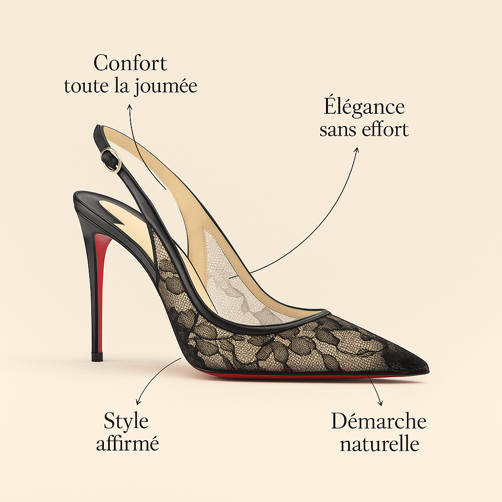 Escarpin Dentelle