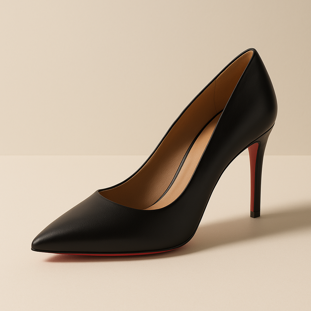 Escarpin Noir Mat