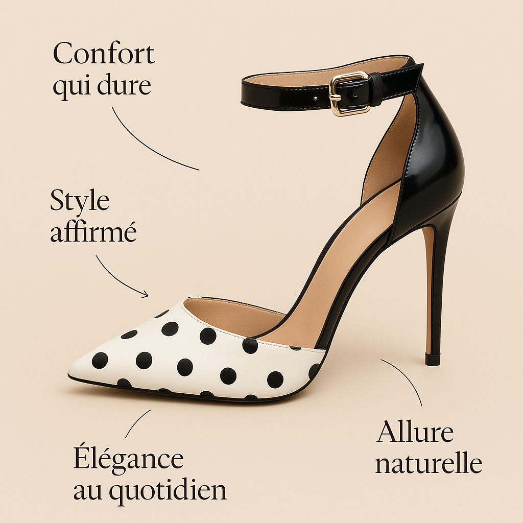 Escarpin Noir & Blanc