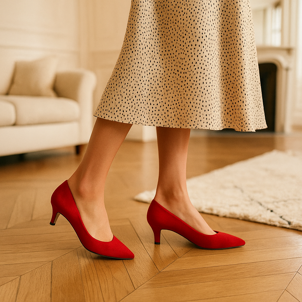 Escarpin Petit Talon Bout Pointu