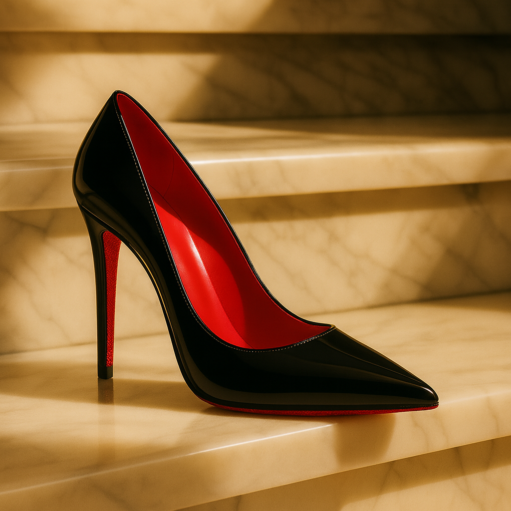 Escarpins Noir Semelle Rouge