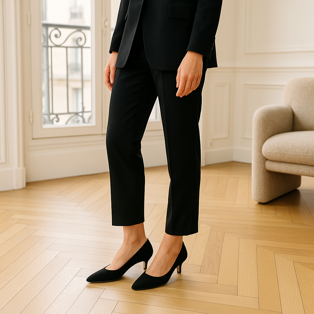 Escarpin Noir Talon 5cm