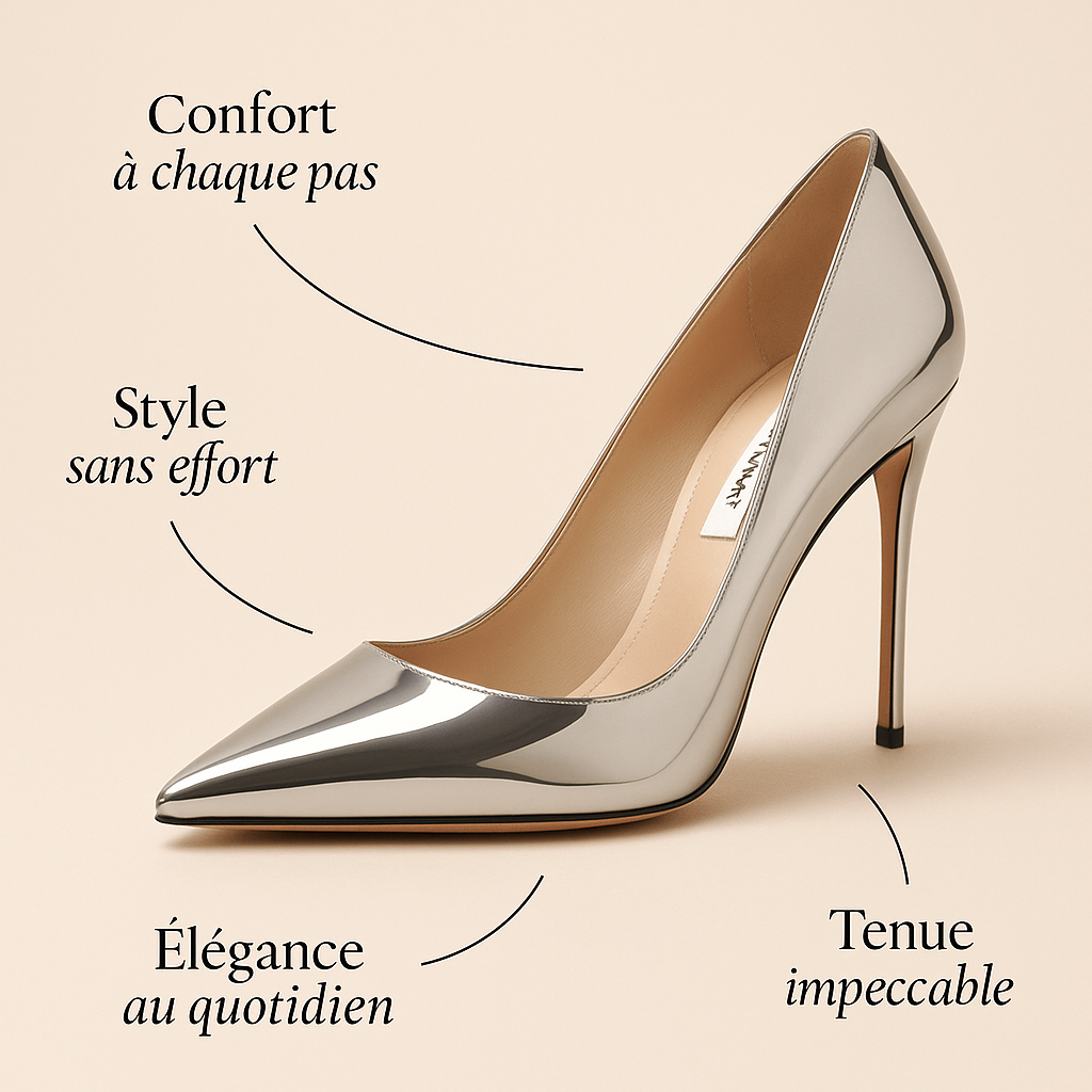 Escarpin Argent Mariage