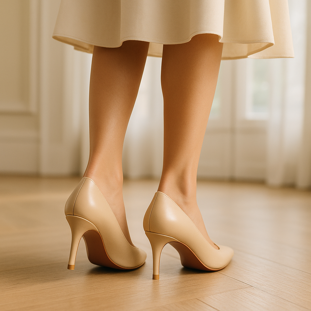 Escarpin Beige Confortable