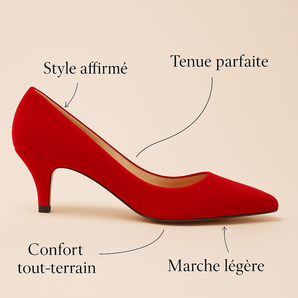 Escarpin Petit Talon Bout Pointu