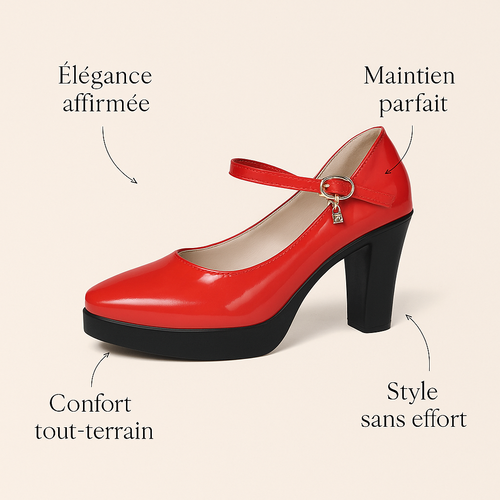 Escarpin Plateforme Confortable