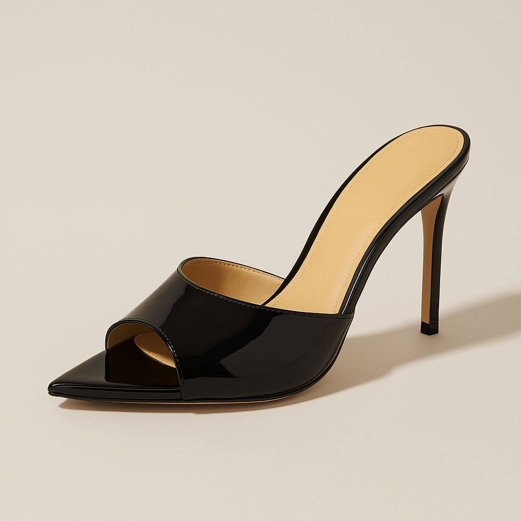 Escarpin pointu noir