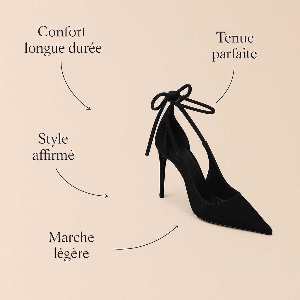 Escarpin Lacet