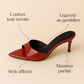Escarpin Rouge Talon 5 cm