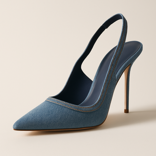 Escarpin Denim