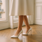 Escarpin Blanc Mariage