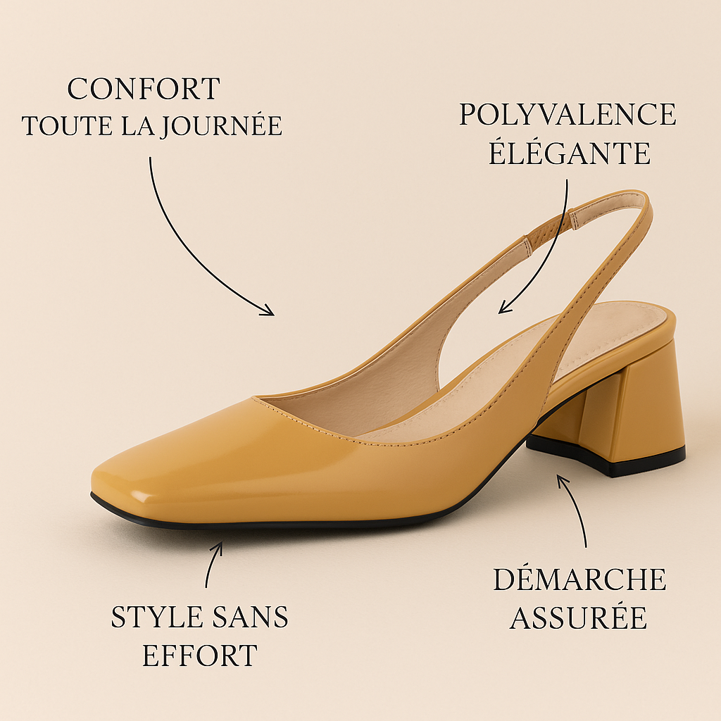 Escarpin Avec Bride Petit Talon