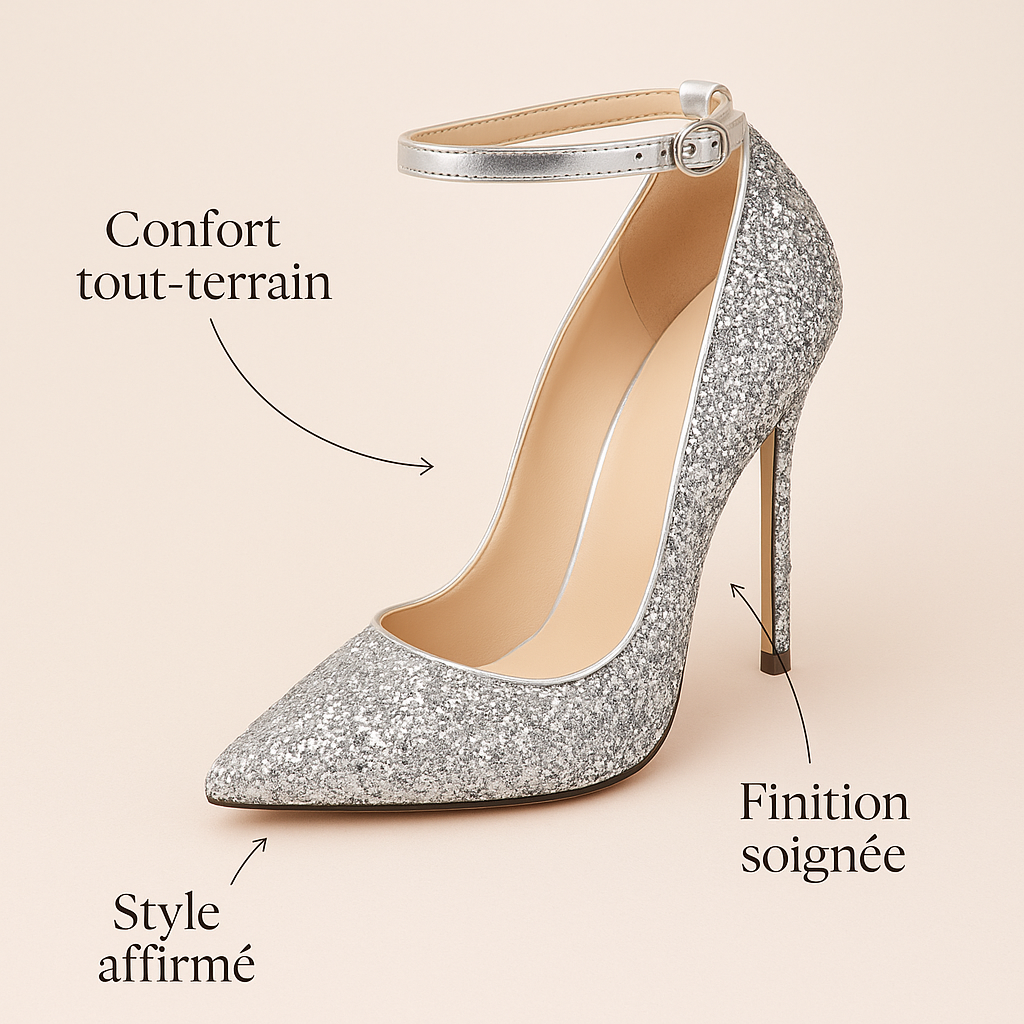 Escarpin Strass