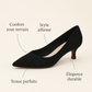 Escarpin Plat Pointu