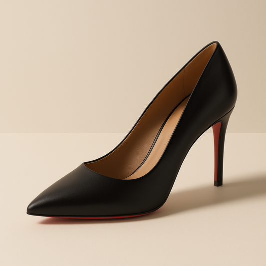 Escarpin Noir Mat