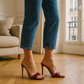 Escarpin Rouge Bordeau