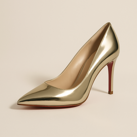 Escarpin Gris Argent