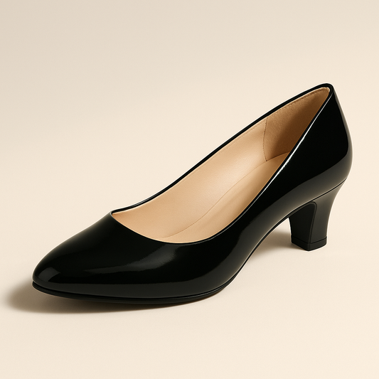 Escarpin Noir Petit Talon