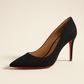 Escarpin Noir Daim