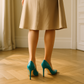 Escarpin Vert Menthe