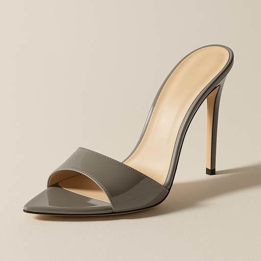 Escarpin Gris Clair