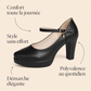 Escarpin Plateforme Luxe