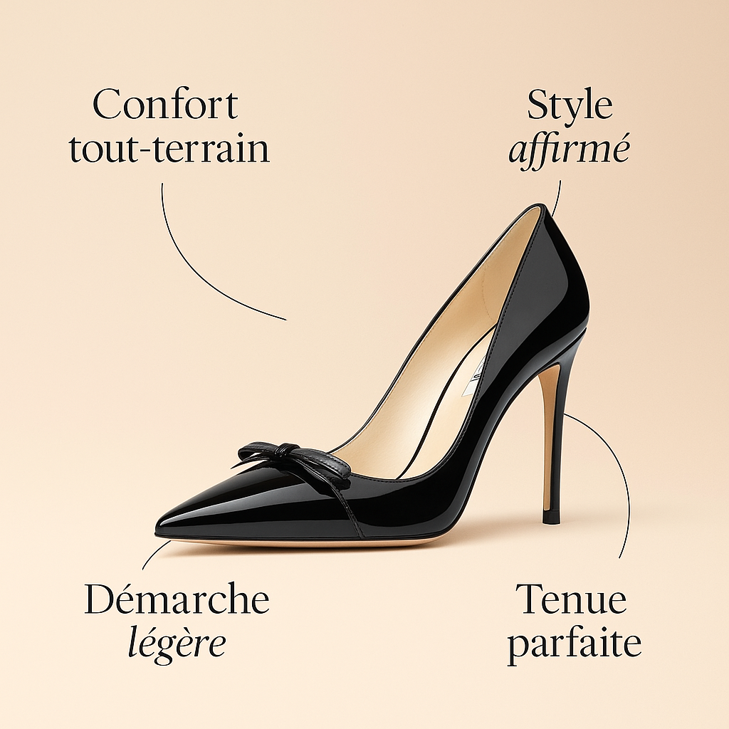 Escarpin Noir Talon Aiguille