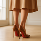 Escarpin Cuir Marron