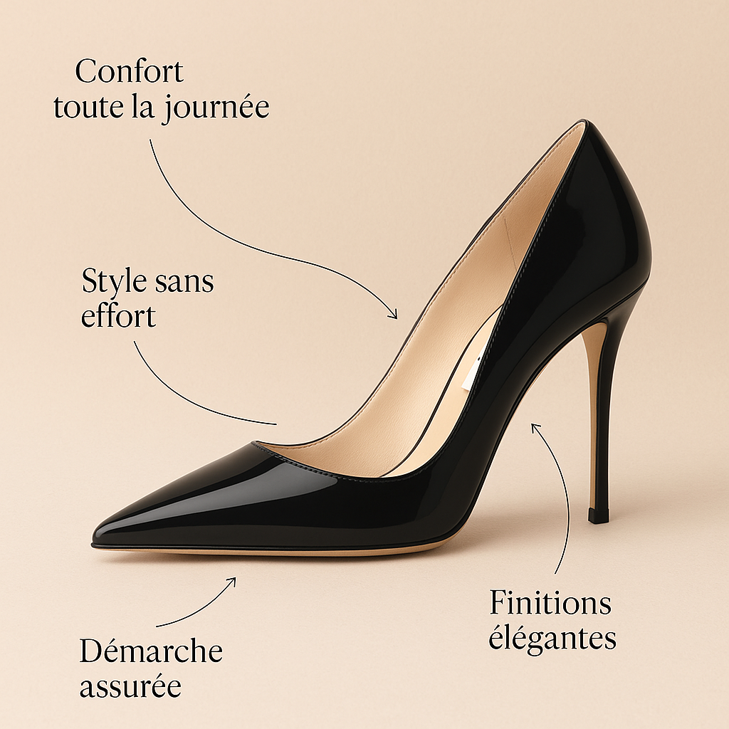 Escarpin Talon Aiguille 10 cm