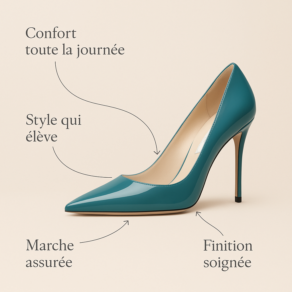 Escarpin Vert Menthe