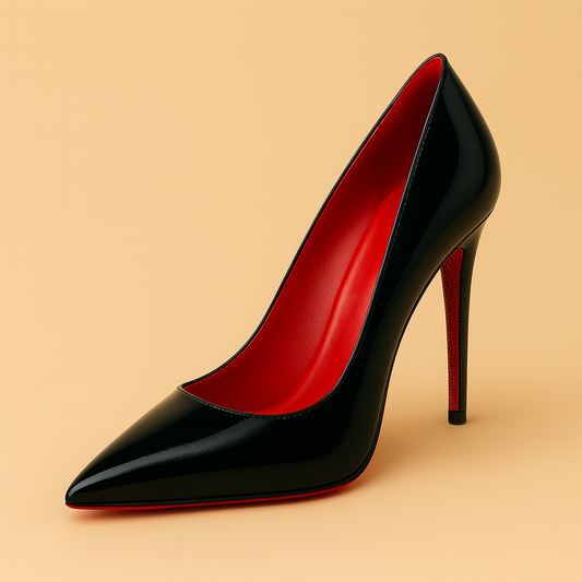 Escarpins Semelle Rouge Noir