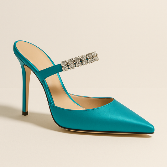Escarpin Bleu Ciel