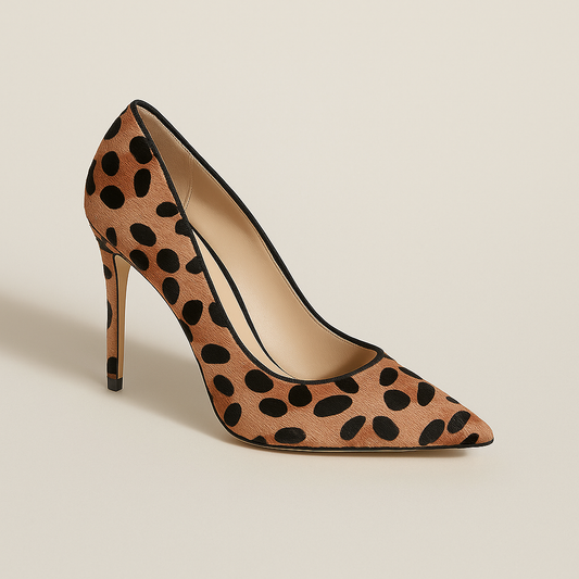 Escarpin Motif Leopard 