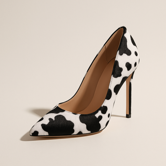 Escarpins Leopards Blancs