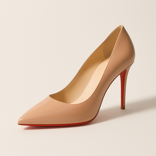 Escarpins Roses Semelle Rouge