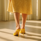 Escarpin Jaune Citron