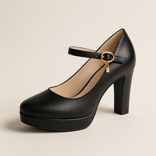 Escarpin Plateforme Luxe