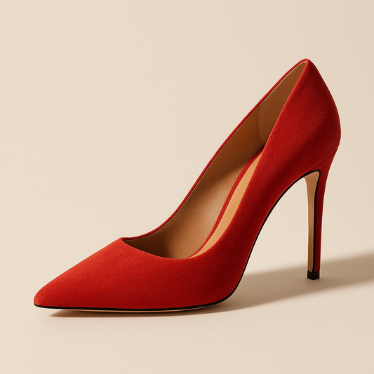 Escarpin Rouge Confortable
