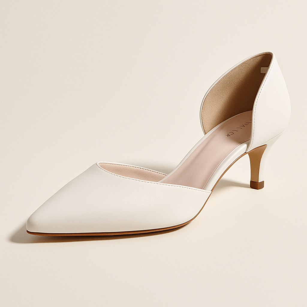 Escarpin Mariage Petit Talon
