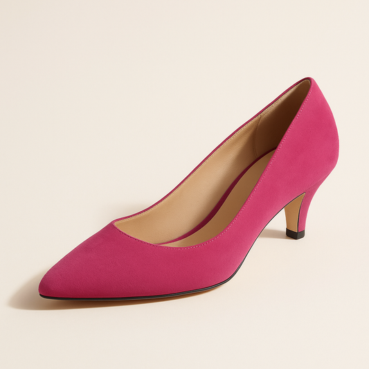 Escarpin Rose Petit Talon