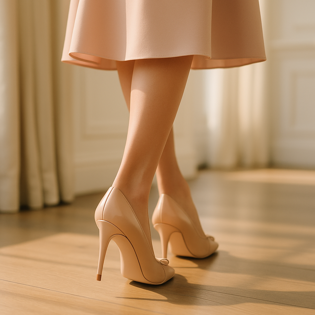 Escarpin Rose Pale