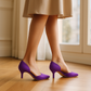 Escarpin Petit Talon Tendance