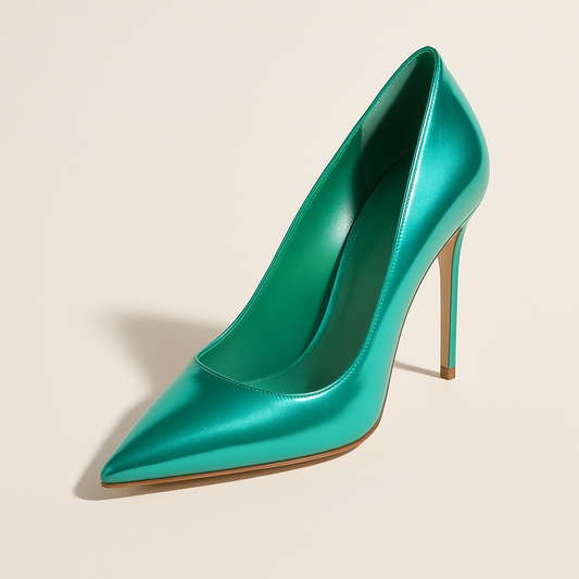 Escarpin Vert Fluo