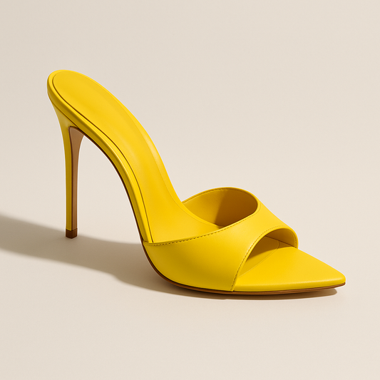 Escarpin Jaune Citron