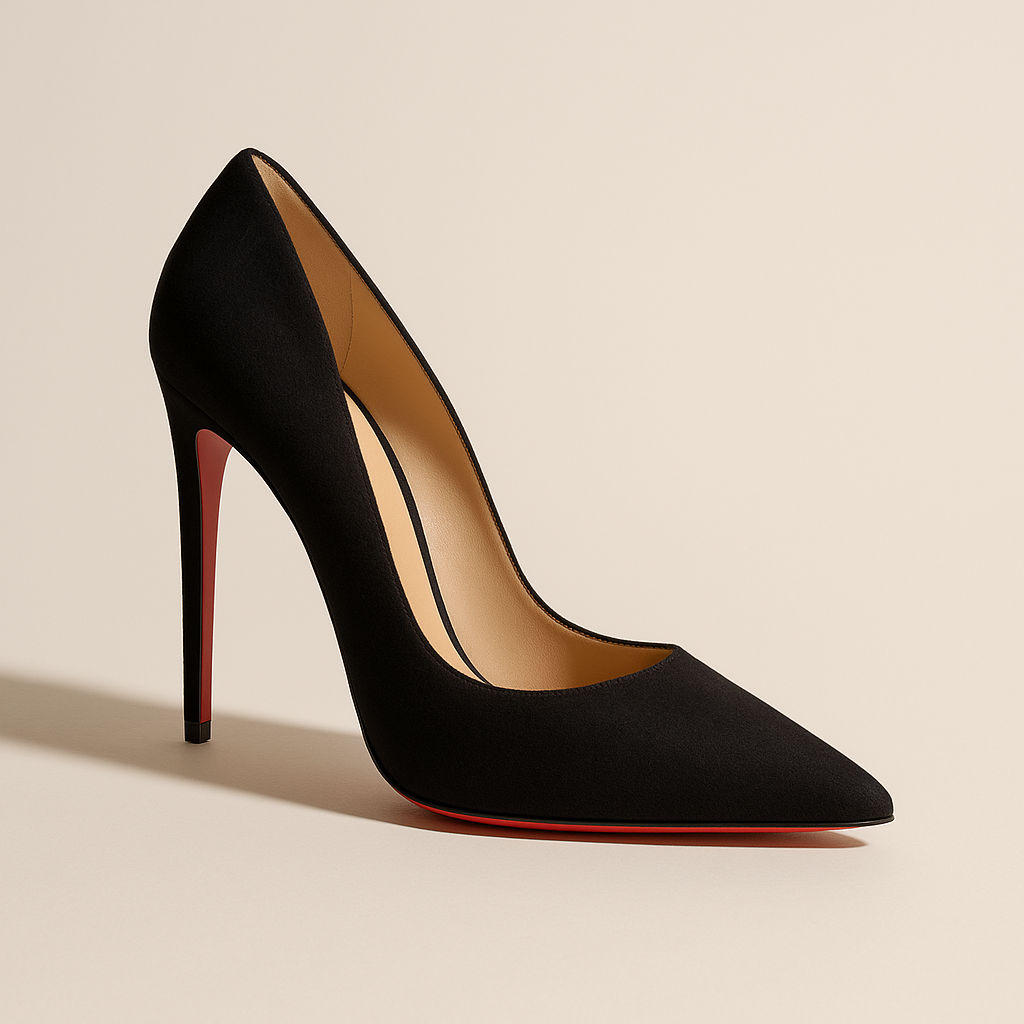 Escarpin Noir Velour